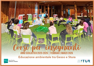 Formare per cambiare: il parco fluviale gesso e stura presenta la decima edizione dei corsi per insegnanti, educatori e famiglie.